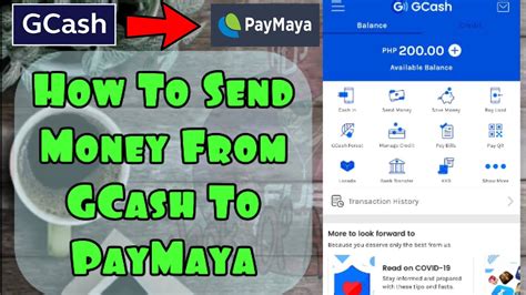 How to Send Money From GCash to PayMaya .